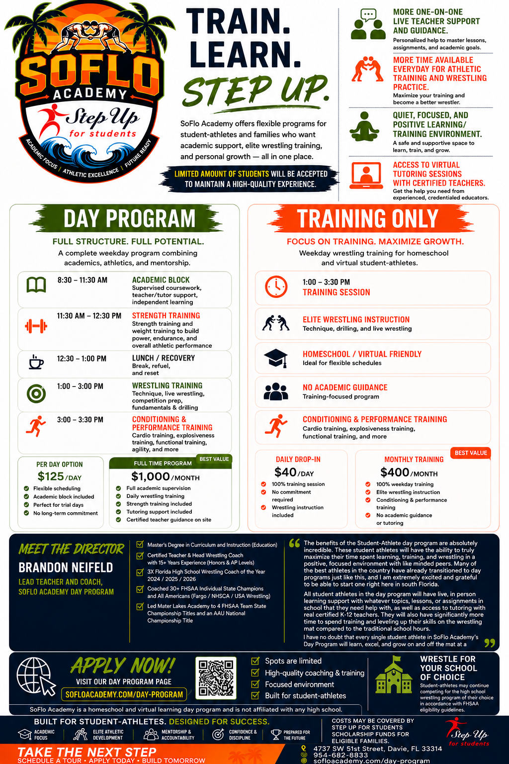 Student-Athlete Day Program | SoFlo Academy